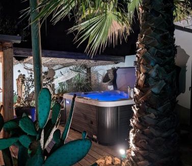 Langlade Villa | VILLA OLIVA JACUZZI SAUNA BILLARD PISCINE chauffée