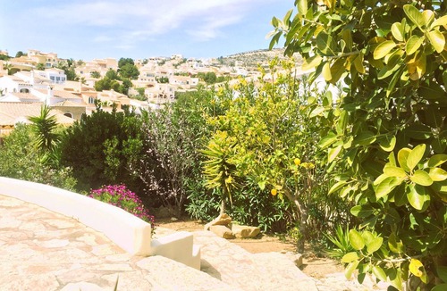 Cumbre del Sol Villa | Villa 'Olivos' with Sea View, Wi-Fi and Air Conditioning