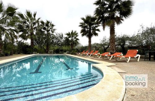 Reus House | Villa Palmeras costa dorada, climatizada ,bk y piscina privada