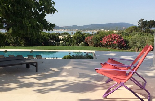 Grimaud Villa | Villa panoramic view of St Tropez