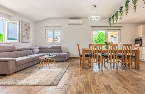 Lovrec Villa | Villa Patria with Media room, heated private pool, Summer kitchen, Gym