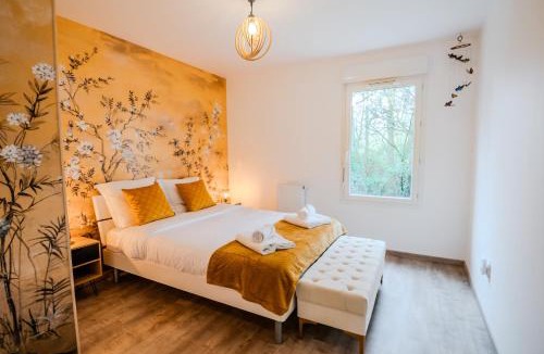 Benouville Villa | Villa Pegasus - 3 chambres - parkings - jardin