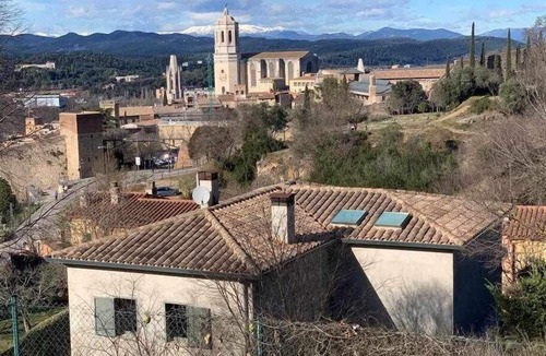 el Carme House | Villa Peralta Girona City w above ground Pool
