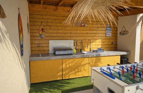 Bon-Encontre Villa | Villa piscine chauffée babyfoot pétanque ping-pong