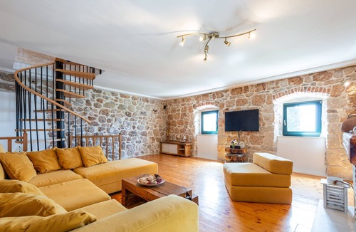 Mlini House | Villa Platanus with Private Pool & Sea View