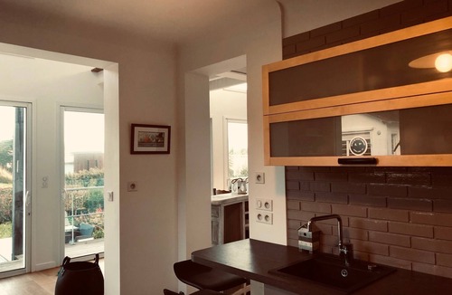 Prefailles Villa | Villa pool and sea view