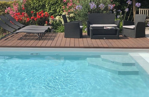 Prefailles Villa | Villa pool and sea view