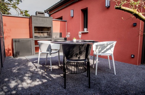 Bain-de-Bretagne Villa | Villa, private pool, spa, sauna, billiards, bowling green.