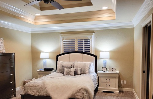 Judson House | Villa resort getaway, Hot tub, golf cart, game room, movie theater, pool, 4 acre