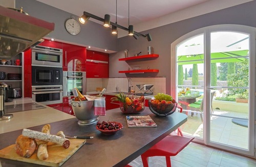 Fontanes House | Villa Ricôme, Wine Country Villa with Pool and AC