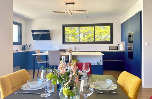 Bretignolles-sur-Mer Villa | Villa Rosemonde: Pool, Pétanque, Walk to Beach, Sleeps 8 in Brétignolles