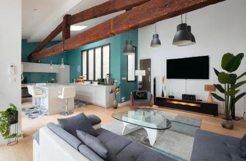 Saint-Michel - Nansouty - Saint-Genes Apartment | Villa Rousseau - Jacuzzi & Cinema dans Bordeaux