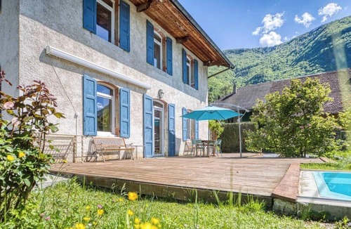 Verthier House | Villa Rustique Barjaque - avec Piscine