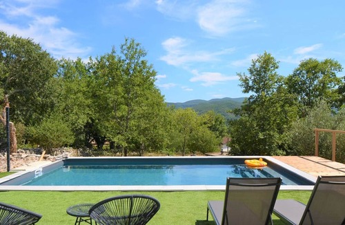 Saint Alban Auriolles House | Villa Saint-Alban-Auriolles, 4 bedrooms, 8 persons