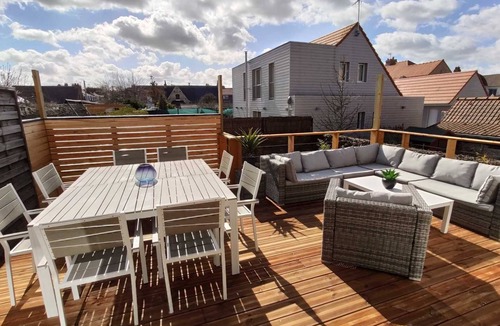 Bray-Dunes Villa | Villa Saint Jean de Bray dunes, 4 bedrooms, 3 bathrooms, billiards, 100m beach