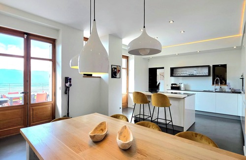 Veyrier-du-Lac House | Villa Savoie: The elegance of a private villa with pool, sauna and Jacuzzi - lake view