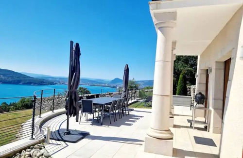 Veyrier-du-Lac House | Villa Savoie: The elegance of a private villa with pool, sauna and Jacuzzi - lake view
