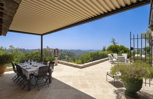 Saint-Paul-de-Vence Villa | Villa Serendipity - with village view