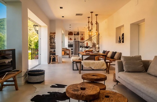 Sitges Villa | Villa Sitges Colonial. Impressive sea views. High design. Renovated.