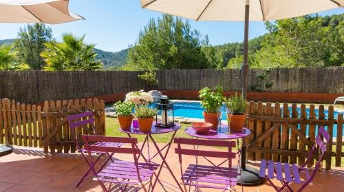 Olivella Apartment | Villa Sitges El Olivo High Comodity AC Pool Heated 30º Optional Real Garden Pool XXL 10 min drive from Sitges