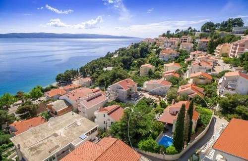 Baska Voda Villa | Villa Skalinada - Pool, Sea View & Private Path to Beach I Baška Voda