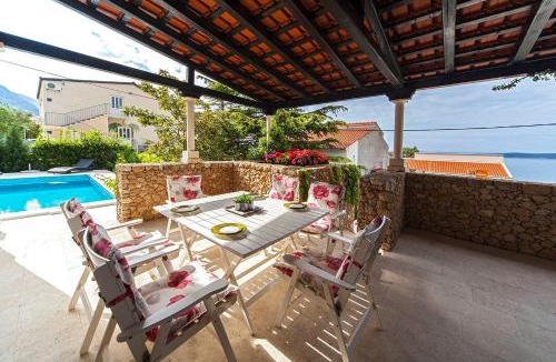 Baska Voda Villa | Villa Skalinada - Pool, Sea View & Private Path to Beach I Baška Voda