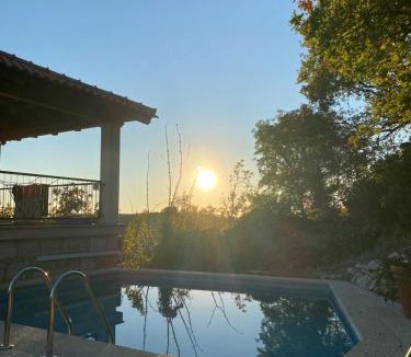 Mocici Villa | Villa Skylight et studio séparé avec terrasse panoramique avec vue mer et piscine privée
