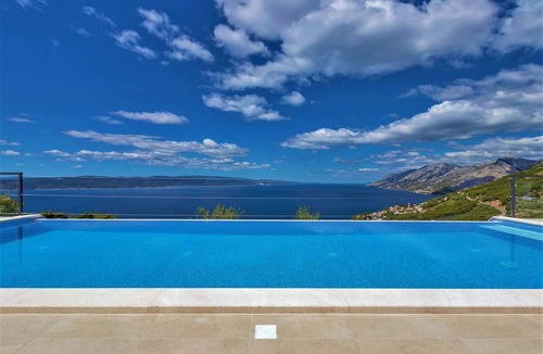 Brela Villa | Villa Skyview, infinity-pool, whirlpool