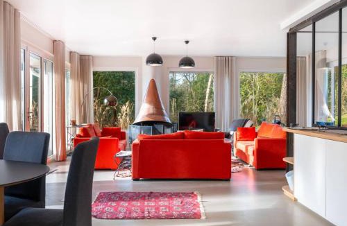 Le Touquet-Paris-Plage Villa | Villa spacieuse avec piscine privée, Wi-Fi, animaux admis - FR-1-821-20