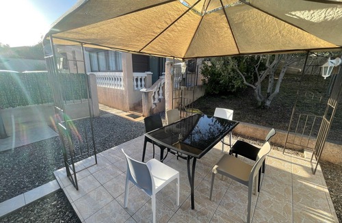 Aleria Villa | Villa SPIAGGIA sleeps 5, shared pool between sea and mountains.