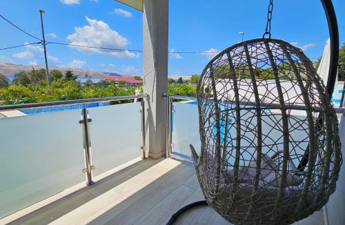 Karlobag Apartment | Villa Stella with pool and seaview
