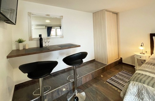 Zupa dubrovacka Apartment | Villa Sunset Studio 2 persons at poolside,sea view