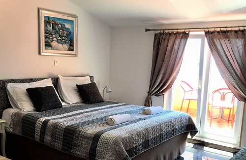 Zupa dubrovacka Apartment | Villa Sunset Studio for 2 adults with balcony with beautiful sea view