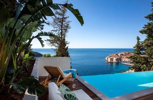 Dubrovnik Villa | Villa T Dubrovnik - Wellness and Spa Luxury Villa with spectacular Old Town view