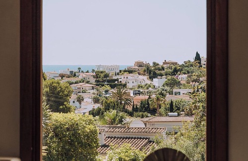 Urbanitzacio la Fustera Villa | Villa 'The June Boutique' with Sea View, Wi-Fi and Air Conditioning
