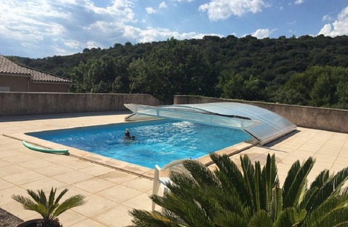 La Roque-sur-Ceze House | Villa Tout Confort Avec Piscine Privée à Deux pas des Cascades du Sautadet