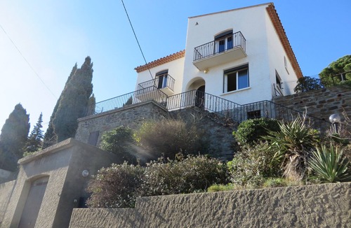 Port-Vendres Villa | Villa Type MAS Catalan SUR LES Hauteurs DE Port-vendres VUE SUR MER ET Port