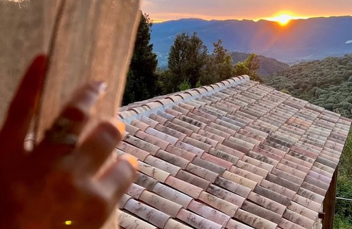 Sollacaro Villa | Villa U Casa Legnu & its sheepfold, high standing, panoramic mountain view