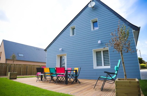 Sainte-Marie-du-Mont Villa | Villa Utah Blue Beach - Villa de Plage