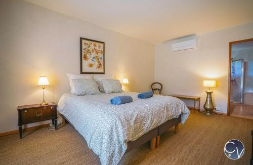 Vallabrix Villa | Villa Uzès - Climatisation, piscine et pétanque