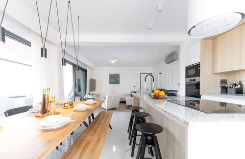 Vinjerac Apartment | Villa Velebit - luxurious flat on beachfront with private pool and stunning view