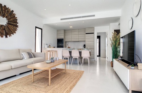 Santiago de la Ribera Villa | Villa with private pool and roof terrace