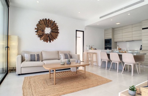 Santiago de la Ribera Villa | Villa with private pool and roof terrace