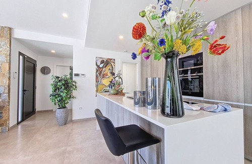 Santiago de la Ribera Villa | Villa with private pool, and terrace, Wi-Fi and BBQ
