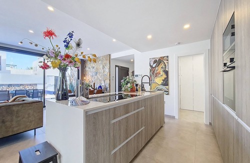 Santiago de la Ribera Villa | Villa with private pool, and terrace, Wi-Fi and BBQ