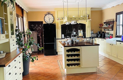 Saint-Jean-le-Centenier Villa | Villa with a pool and spa offering a spectacular view.