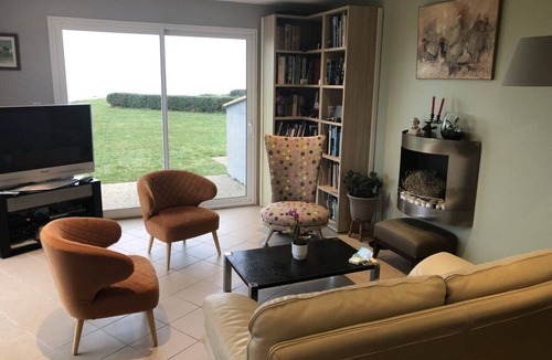 Denneville House | Villa with direct beach access - unique sea view