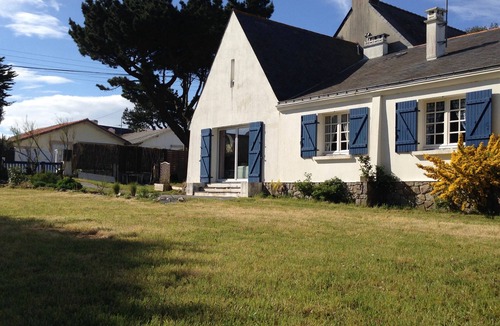 Le Pouliguen House | Villa with garden 250 m from the sea and the wild coast in a quiet