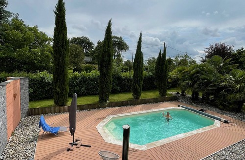 Ourville-en-Caux Villa | Villa with heated pool 15 minutes from Normandy beaches