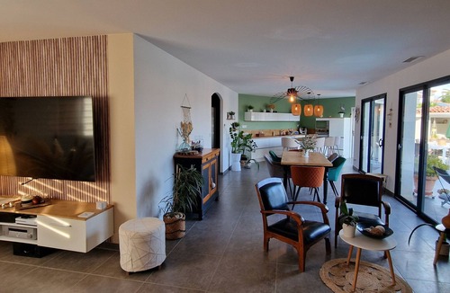 Roujan House | Villa with heated pool, 8 per, 4 bdrms